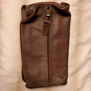 Vintage Chicago Leather Works Toiletry Bag